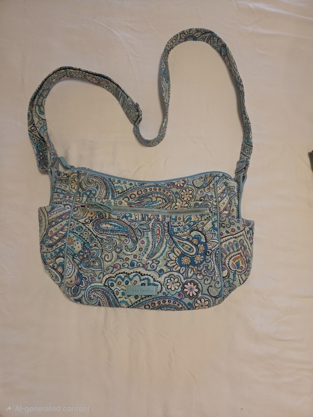 Vera Bradley On-the-Go Crossbody Bag - Daisy Dot Paisley